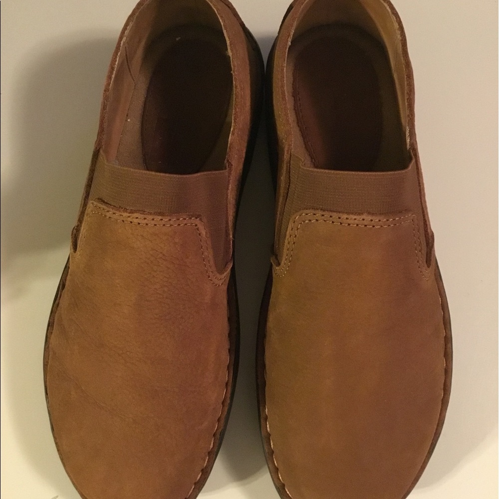 Predictions Leather Collection Brown Loafers Sz 9W